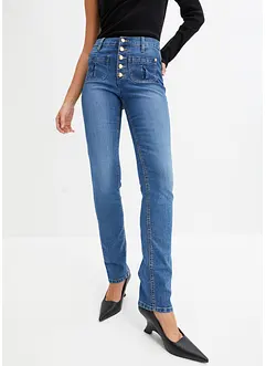 Straight jeans met high waist, bonprix