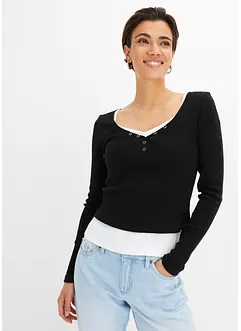 Top en shirt (2-dlg. set), bonprix