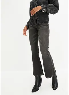 Flared jeans met high waist, John Baner JEANSWEAR