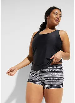 Tankini (3-dlg. set) met bustier bikinitopje, bonprix