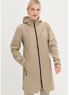 Super stretch softshell parka, winddicht, bonprix