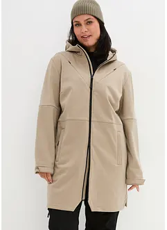 Super stretch softshell parka, winddicht, bonprix