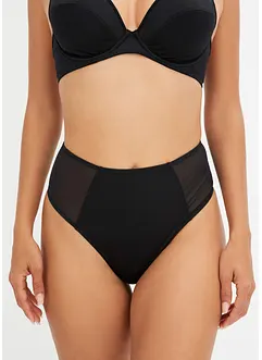 Taillestring met inzetstukken van mesh, bonprix