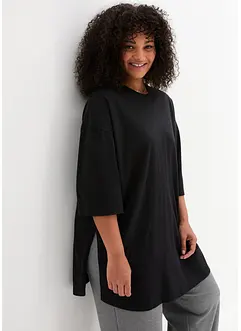 Oversized longshirt van biologisch katoen, bonprix