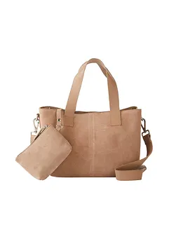 Leren handtas, bonprix