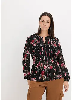 Gedessineerde blouse, bonprix