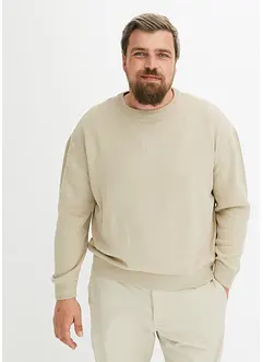 Trui met ronde hals, loose fit, bonprix