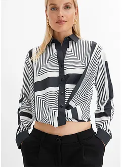 Gedessineerde blouse, bonprix