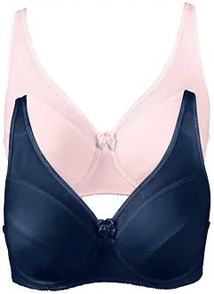 Beugel bh met mesh (set van 2), bonprix