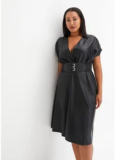 Imitatieleren jurk, bonprix