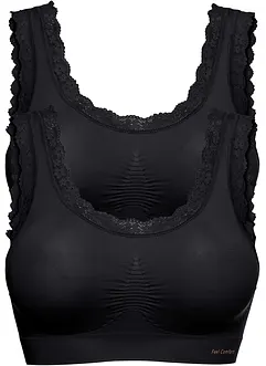Feel Comfort naadloze bralette (set van 2), bonprix