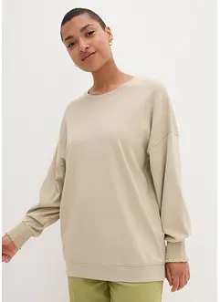 Oversized longsleeve met ballonmouwen, bonprix