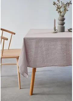 Veelzijdige linnen plaid van hooge kwaliteit, bonprix