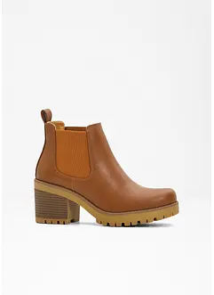 Chelsea boots met blokhak, bonprix
