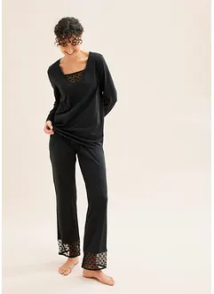 Pyjama met kant, bonprix