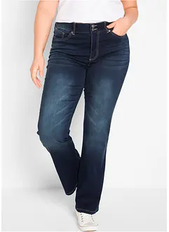Corrigerende jeans mid waist, bootcut, bonprix