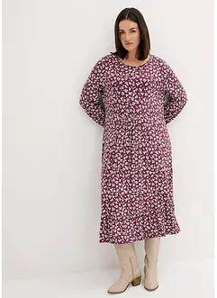 Midi jersey jurk, bonprix