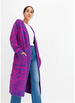 Lang gebreid vest, bonprix