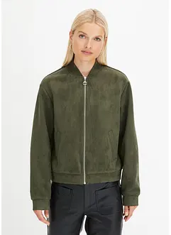 Bomber in suède look, bonprix