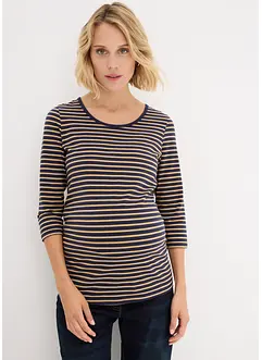 Zwangerschapsshirt (set van 2) met biologisch katoen, bonprix