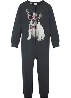 Pyjama onesie van biologisch katoen, bonprix