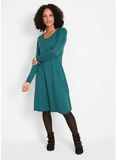 Wijd gebreide jurk, bonprix