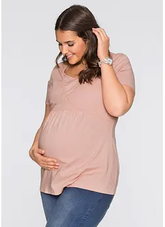 2-in-1 zwangerschapsshirt / voedingsshirt (set van 2), bonprix