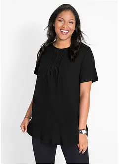 T-shirt in A-lijn, korte mouw, bonprix