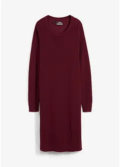 Oversized, ribgebreide jurk, bonprix