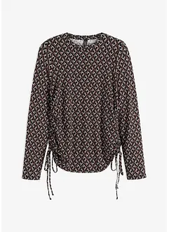 Longsleeve met rijgkoordjes, bonprix