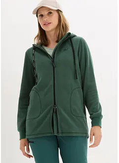 Fleece vest met ritszakken, bonprix