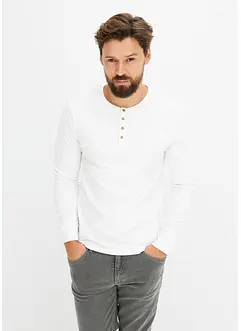 Henley shirt, lange mouw, bonprix