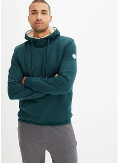 Thermo hoodie met teddy voering, bonprix