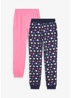 Meisjes pyjamabroek (set van 2), bonprix