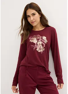 Longsleeve met pailletten, bonprix