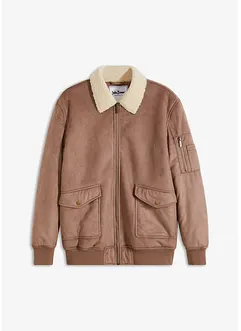 Imitatieleren jas, bonprix