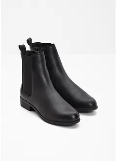 Chelsea boots van leer, bonprix