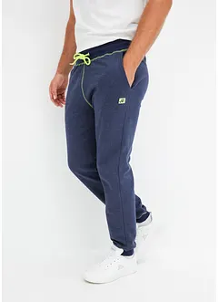 Joggingbroek in denim look met contrastdetails, bonprix