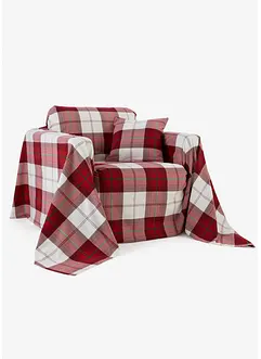 Plaid met ruiten, bonprix