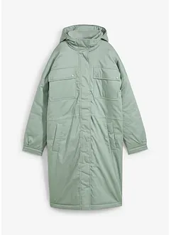 Lange, gewatteerde parka, bonprix