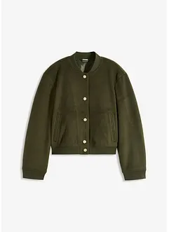 Bomber in wollen look, bonprix