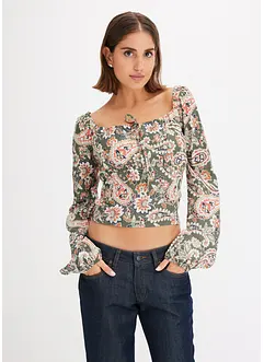 Blouse van viscose, bonprix