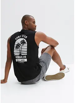 Muscle shirt van katoen, loose fit, bonprix