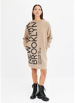 Oversized sweatjurk van een zachte katoenmix, bonprix