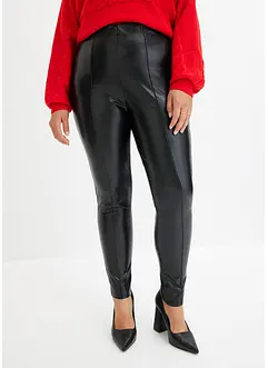 Imitatieleren broek, bonprix