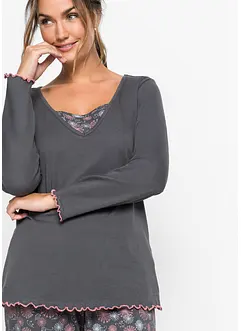 Pyjama van biologisch katoen (2-dlg. set), bonprix
