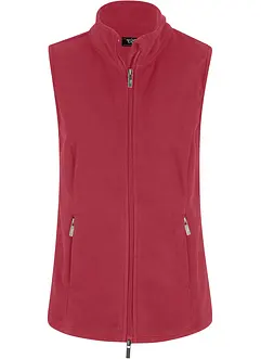 Fleece vest met zakken, bonprix