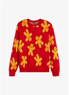 Kersttrui met katoen, bonprix