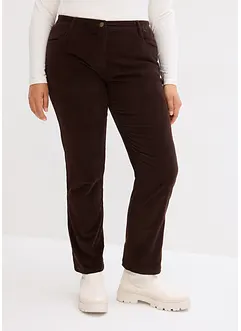 Stretch corduroy broek, straight, bonprix