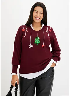 Fijn gebreide trui, bonprix